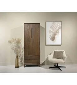 LF-Design Szafa KORTE 75 cm drewno mango brąz