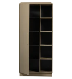 WOOOD Szafa LOWEN 221 cm drewno sosny piaskowa