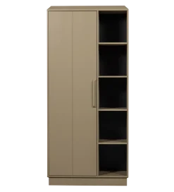 WOOOD Szafa LOWEN 221 cm drewno sosny piaskowa