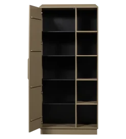 WOOOD Szafa LOWEN 221 cm drewno sosny piaskowa