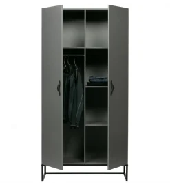 WOOOD Szafa MORRIS 195 cm drewno sosny