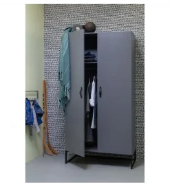 WOOOD Szafa MORRIS 195 cm drewno sosny