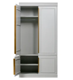 WOOOD Szafa ORGANIZE 62 cm drewno sosny mist