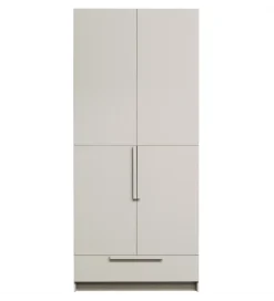WOOOD Szafa PURE 215 x 95 cm drewno sosny dust