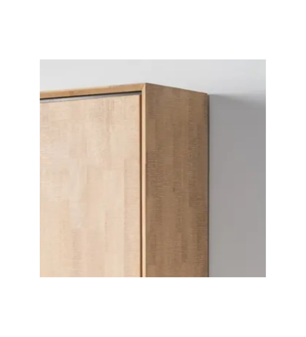 Zona-Design Szafa SINTRA 204 cm drewno kauczuk naturalna