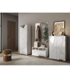 MCA Linia Włoska Szafa VITTORIA 60 cm biała