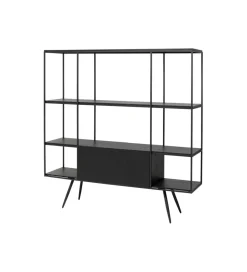 KARE Szafka COSSY SIXTIES 180 x 183 cm czarna