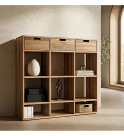 Zona-Design Szafka KURAN 96 cm drewno teak naturalny