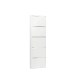KDesign Szafka na buty CARUSO 170 cm biała