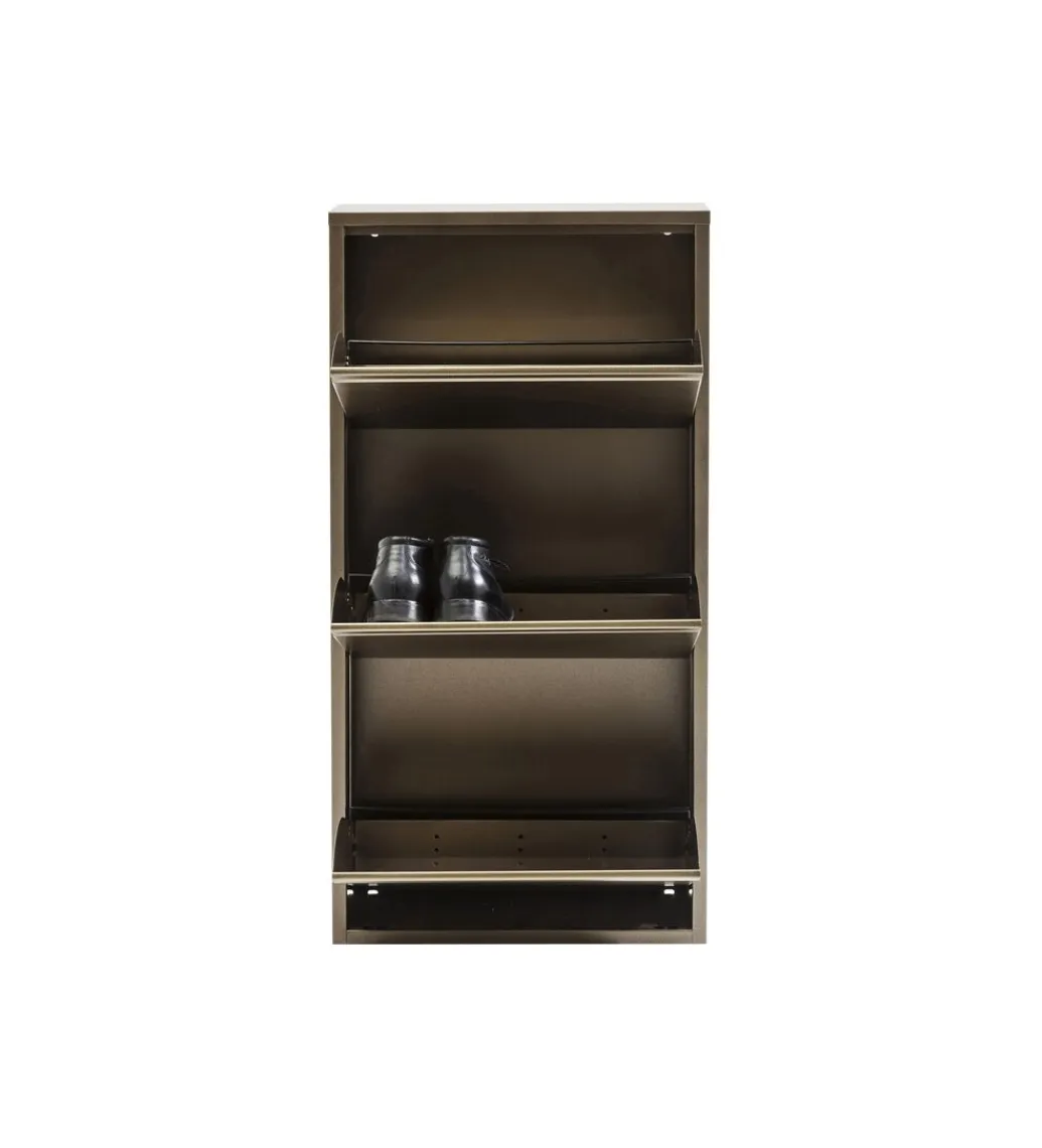 KDesign Szafka na buty CARUSO 103 cm brąz