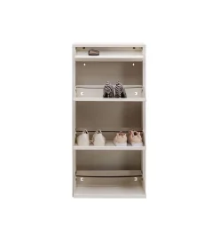 KDesign Szafka na buty CARUSO 114 cm kremowa