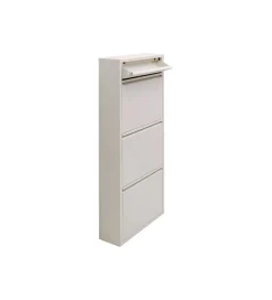 KDesign Szafka na buty CARUSO 114 cm kremowa