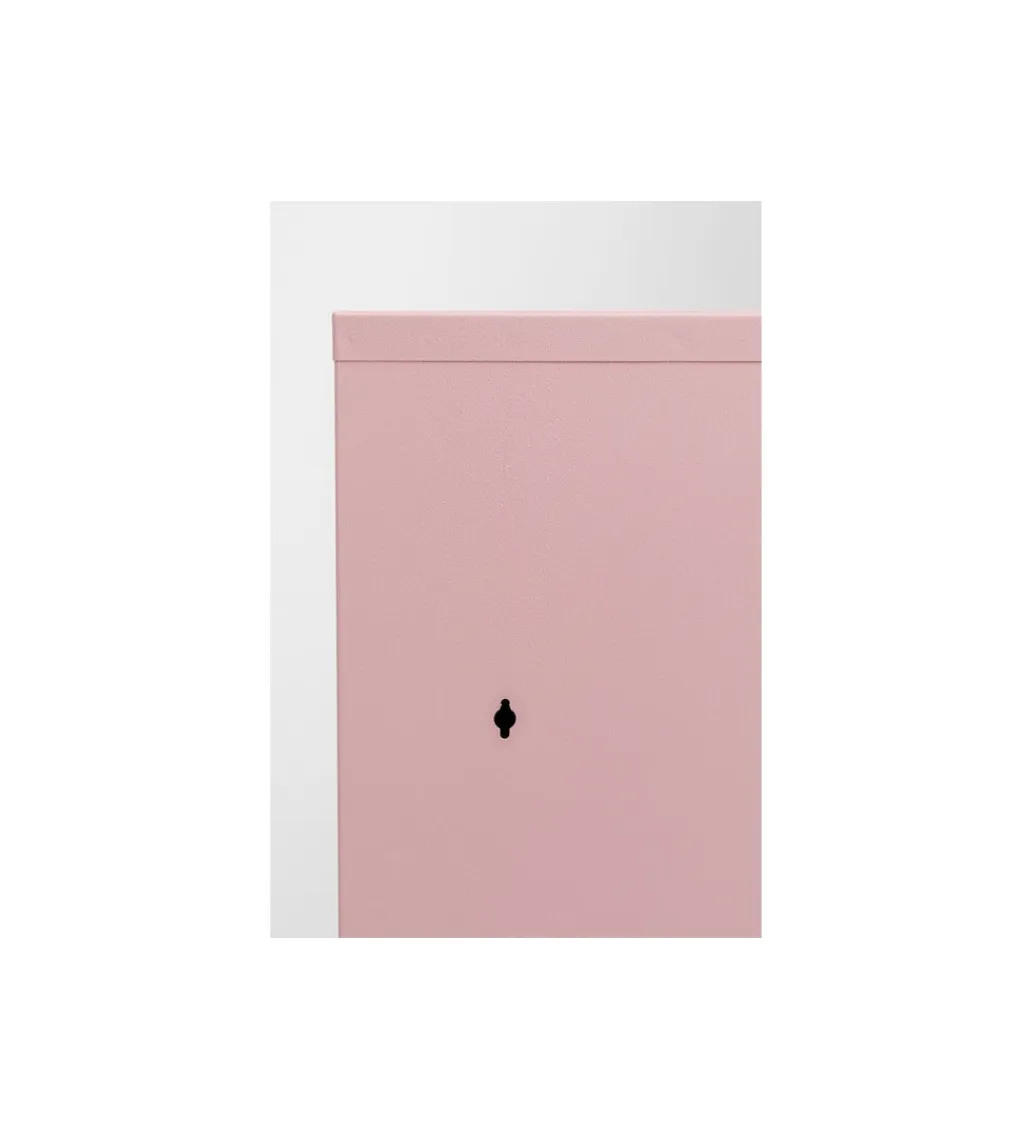KARE Szafka na buty CARUSO 114 cm różowa
