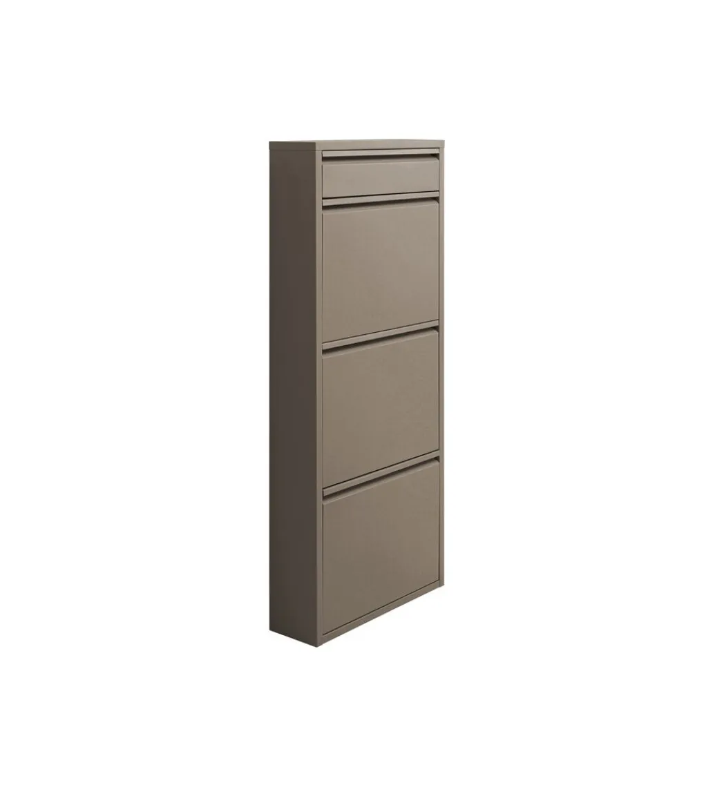 KDesign Szafka na buty CARUSO 119 cm taupe