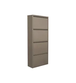 KDesign Szafka na buty CARUSO 136 cm taupe