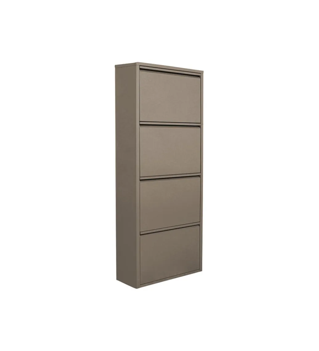 KDesign Szafka na buty CARUSO 136 cm taupe