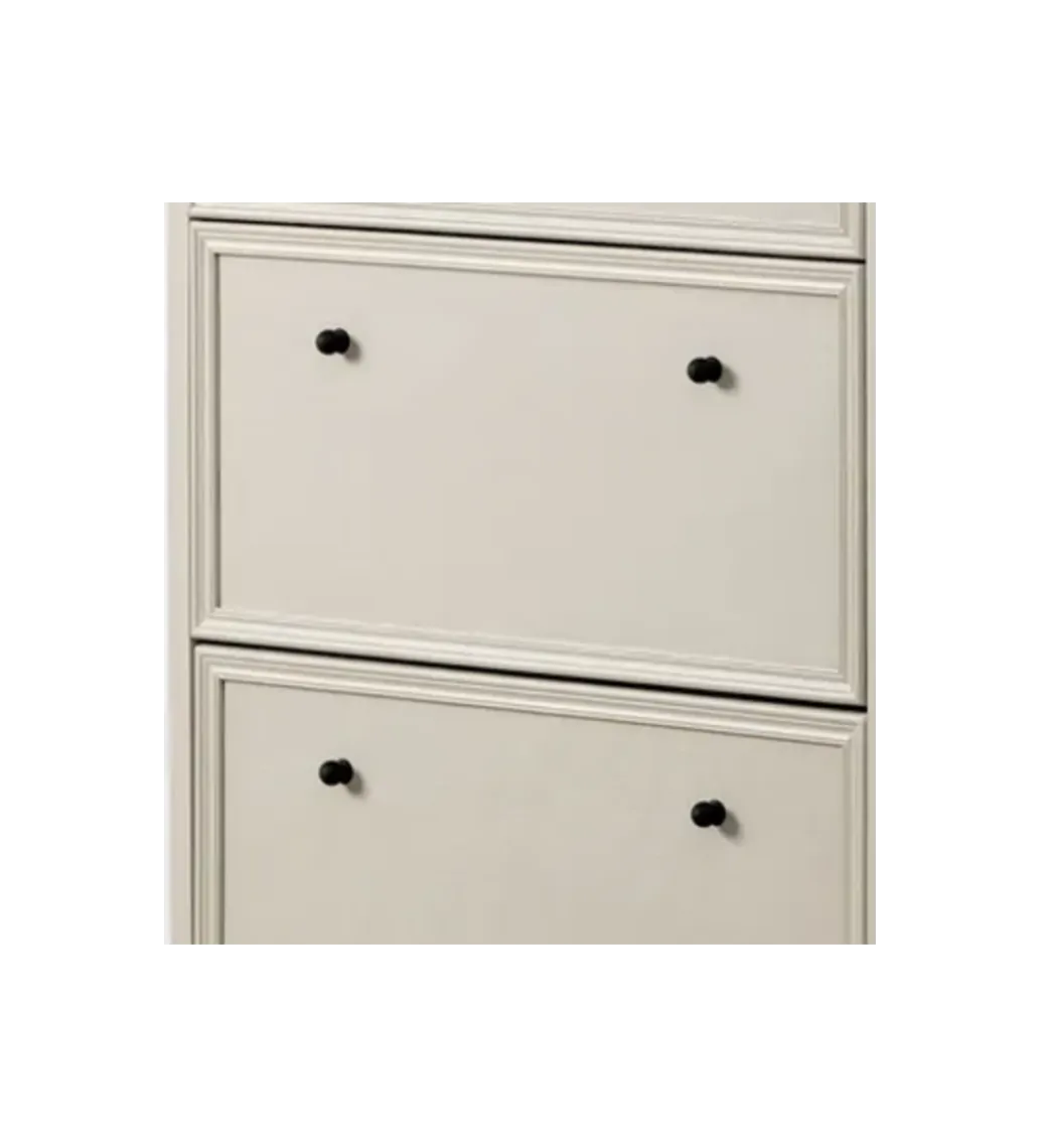 Zona-Design Szafka na buty REID 108 cm jasnoszara