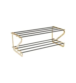KDesign Szafka na buty WALK BIG 84 cm czarno - złoty
