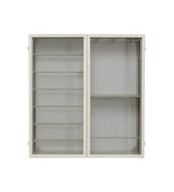 KDesign Szafka na wino PORTO 75 x 80 cm greige