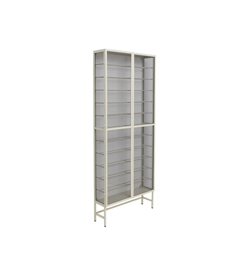 KDesign Szafka na wino PORTO 75 x 180 cm greige