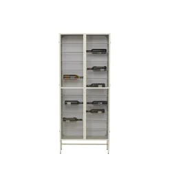 KDesign Szafka na wino PORTO 75 x 180 cm greige
