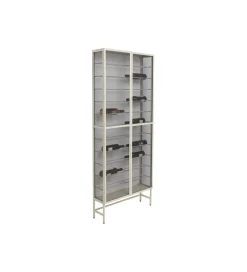 KDesign Szafka na wino PORTO 75 x 180 cm greige