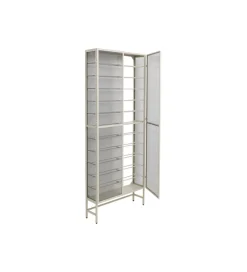 KDesign Szafka na wino PORTO 75 x 180 cm greige