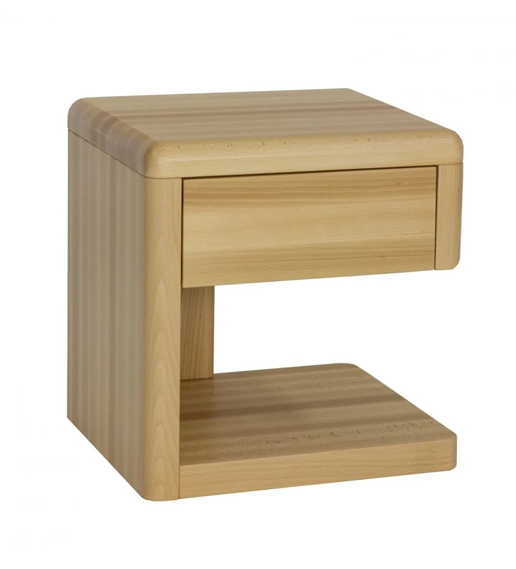 POLSKI DESIGN Szafka nocna bukowa