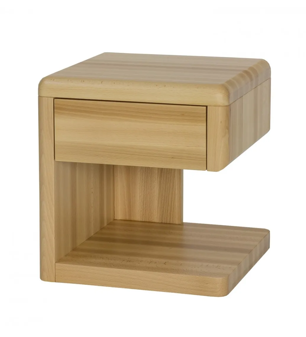 POLSKI DESIGN Szafka nocna bukowa