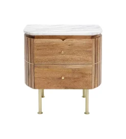 KARE Szafka nocna GRACE 50 cm drewno mango