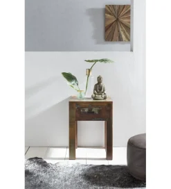 WOHNLING, GERMANY Szafka nocna JAKARTA 40 cm drewno mango