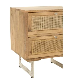 J-Line Szafka nocna LAOS 50 cm naturalna