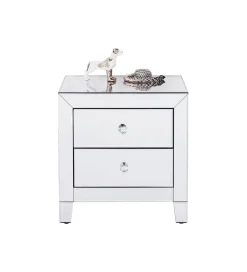 KARE Szafka nocna LUXURY 49 cm transparentny