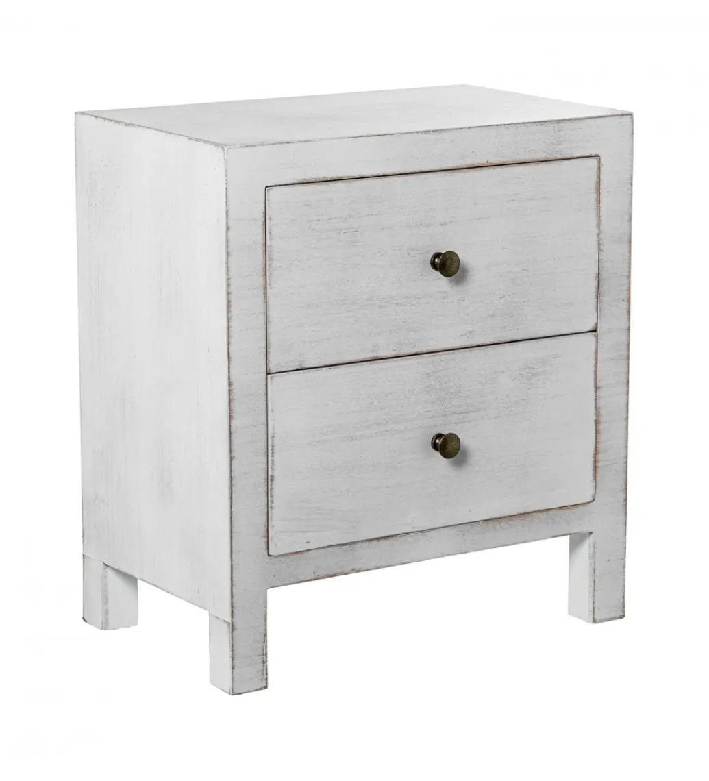 Exclusivas Szafka nocna NOCHENEZ 45 cm biała