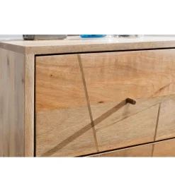 WOHNLING, GERMANY Szafka nocna SIKAR 40 cm drewno mango