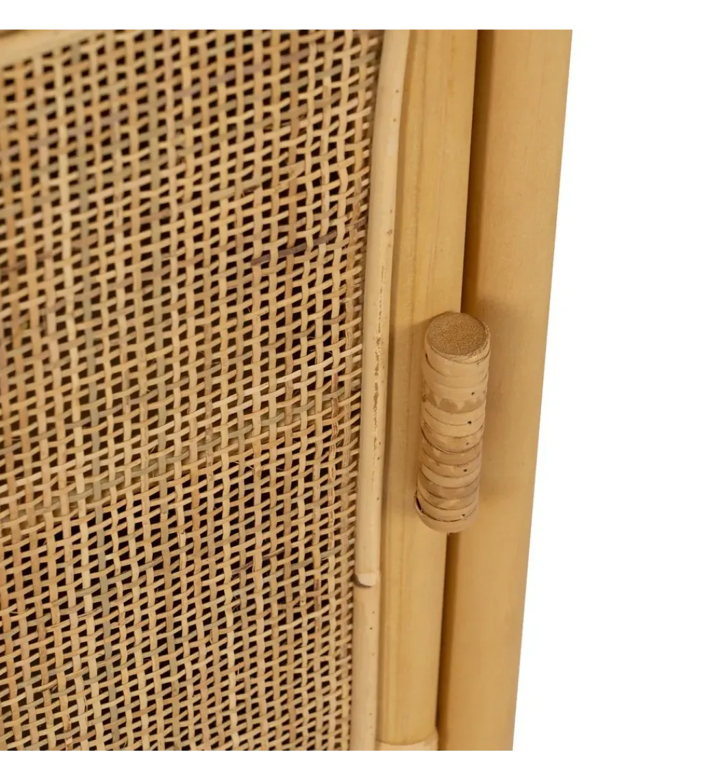 Zona-Design Szafka nocna SIZA 46 cm ratan naturalna