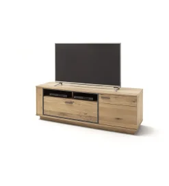 MCA Szafka RTV CAMPINAS 180 cm w optyce dąb bianco