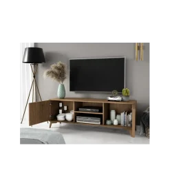 ELTAP Szafka RTV ENTSIAN 150 cm w optyce dąb artisan