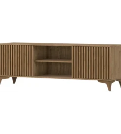 ELTAP Szafka RTV ENTSIAN 150 cm w optyce dąb artisan