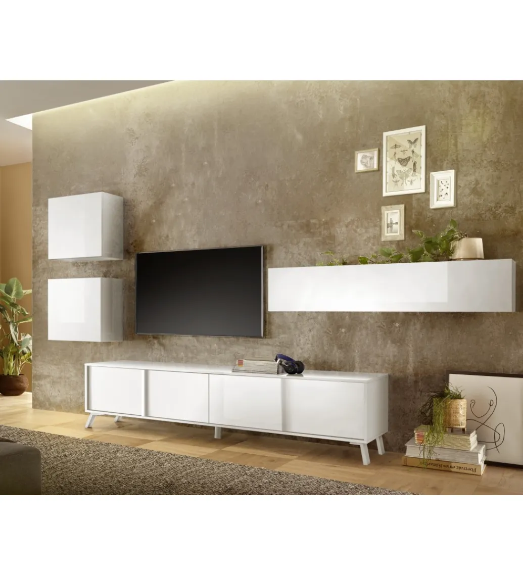 MCA Linia Włoska Szafka wisząca CITY 55 cm biała