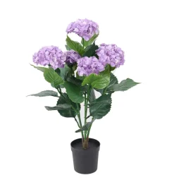 Zona-Design Sztuczna roślina HORTENSIA 60 cm fioletowa