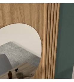 ELTAP Toaletka wisząca ENTSIAN 85 cm w optyce dąb artisan