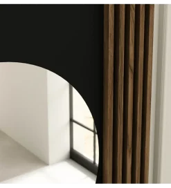 ELTAP Toaletka wisząca MEORATI 85 cm w optyce dąb artisan/czarny
