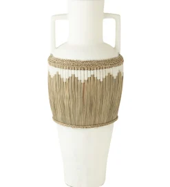 J-Line Wazon AFRICO 43 cm biały