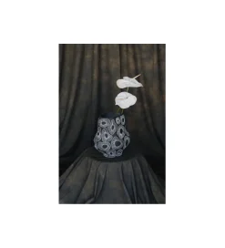 KDesign Wazon ANEMONE 33 cm szare