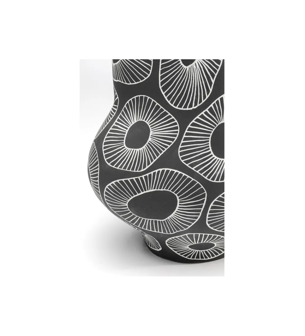KDesign Wazon ANEMONE 33 cm szare