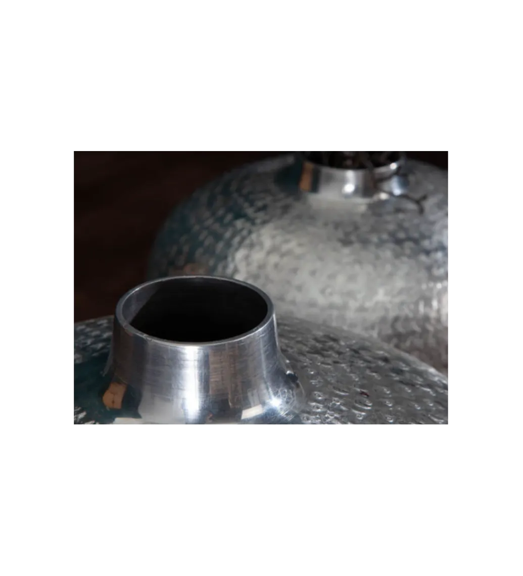 Invicta Interior Wazon BRILANT set 2 srebrny