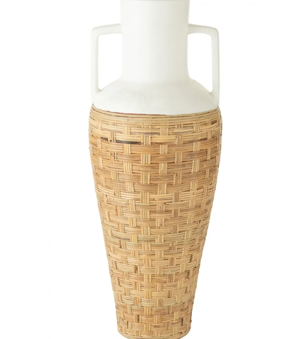 J-Line Wazon CERDA 40 cm biały