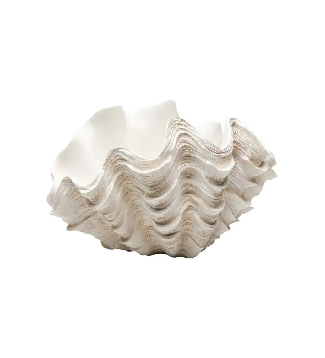 KDesign Wazon CONCHA 29 cm biały