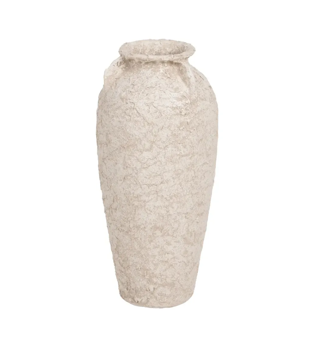 Zona-Design Wazon DAGET 60 cm biały ceramika